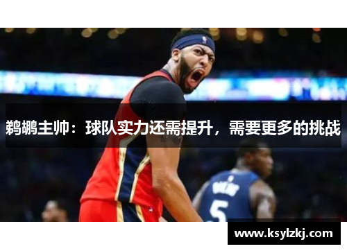 鹈鹕主帅：球队实力还需提升，需要更多的挑战